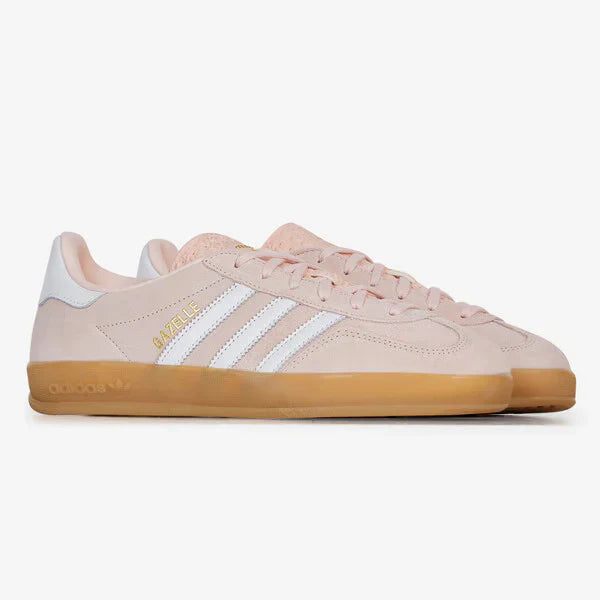 ADIDAS ORIGINALS GAZELLE INDOOR – ROSE/BLANC ET NOIR/BLANC